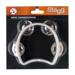 Stagg TAB-MINI/WH, mini tamburína bílá