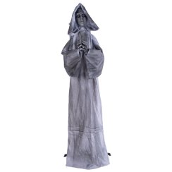 Halloween socha modlící se ženy, 180 cm