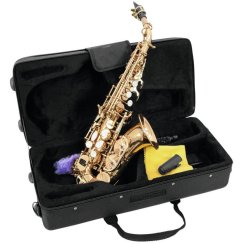 Dimavery SP-20 B Soprán saxofon, zahnutý