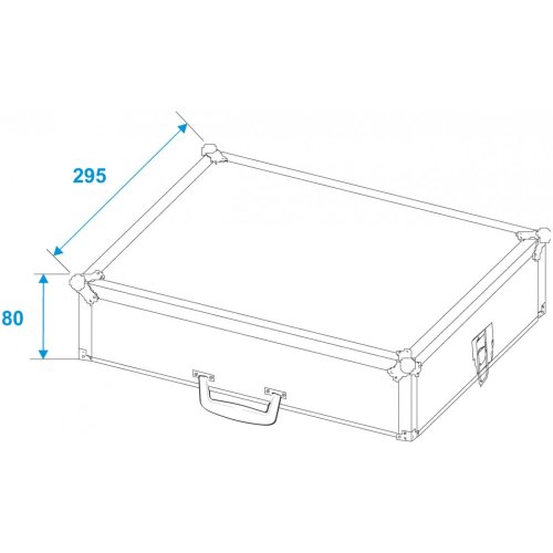 ROADINGER Flightcase 1x Easy Show - použito (31005207)