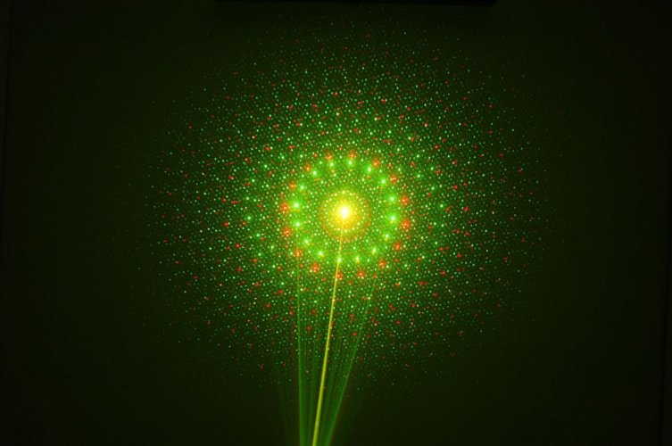 QTX Krypton Laser 140mW RG červená/zelená - použito (SK152742)
