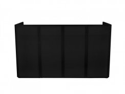 Omnitronic tkanina pro mobilní DJ stůl, šířka 1,8 m, černá