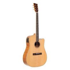 Stagg SA45 DCE-FM, elektroakustická kytara typu Dreadnought