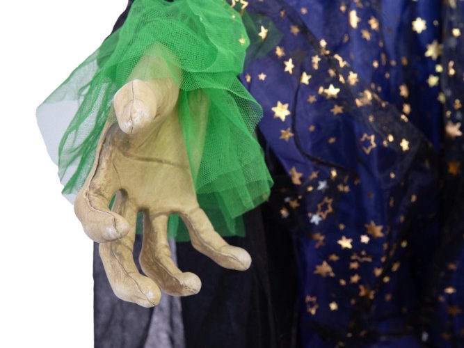 Halloweenská čarodějnice Lisbeth, 200 cm