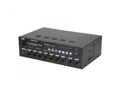 Omnitronic CPZ-120P PA, 100V 4-zónový mixážní zesilovač, 120W, BT/MP3/FM Omnitronic CPZ-120P PA, 100V 4-zónový mixážní zesilovač, 120W, BT/MP3/FM
