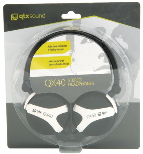 QTX40, DJ Hi-Fi sluchátka, bílá