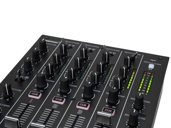 Omnitronic PM-404F 4-kanálový DJ mixážní pult s filtrem a Bluetooth