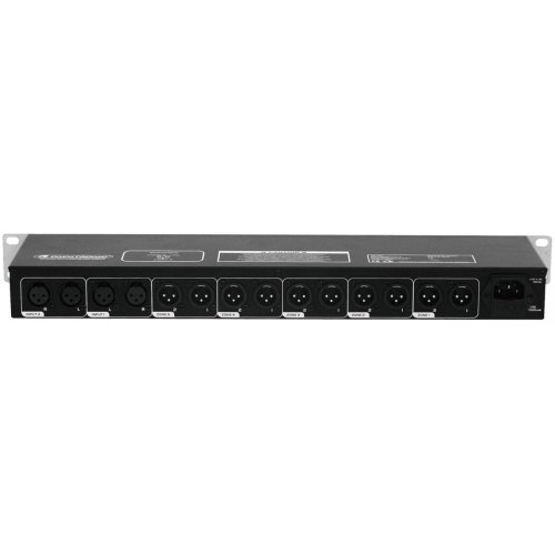 Omnitronic ZD-250, zónový distributor, stříbrná