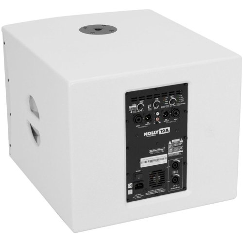 Omnitronic Set MOLLY-12A + 2x MOLLY-6 Top, 760W, BT, bílý - použito (20000728)