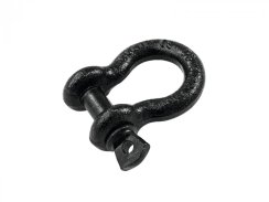Safetex Shackle 10 mm, 500 kg BGV-C1, černé šroubovací