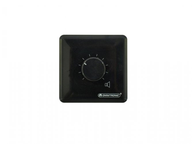 Omnitronic PA ovladač hlasitosti 30W stereo, černý