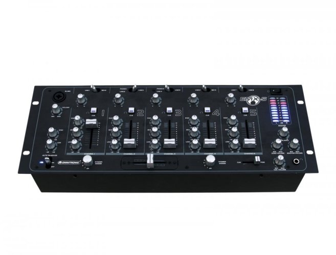 Omnitronic EMX-5, 5-kanálový mixážní pult - použito (10006770)