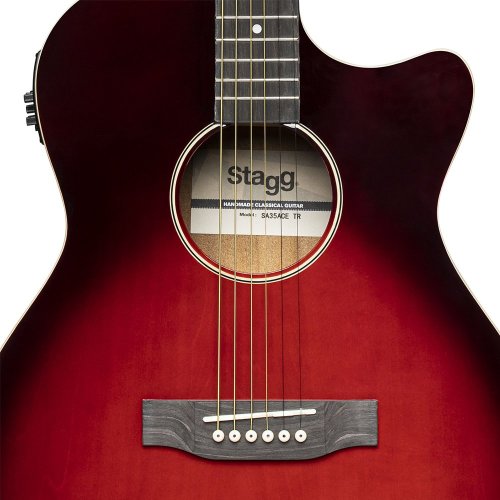 Stagg SA35 ACE-TR, elektroakustická kytara typu Auditorium