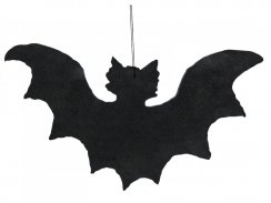 Halloween silueta netopýra, 32cm
