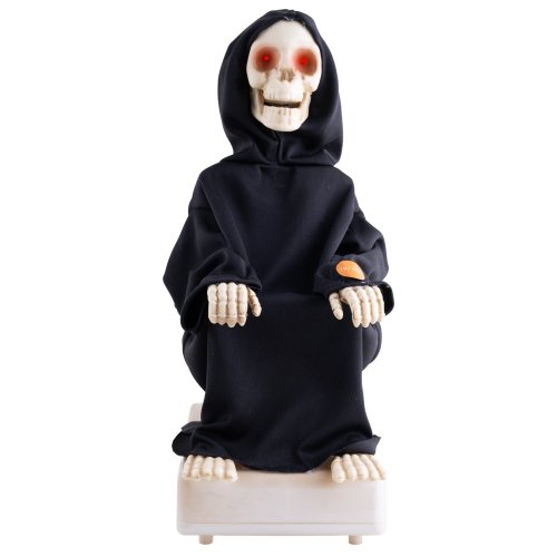 Halloween kostra na toaletě, 35 cm 