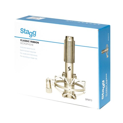 Stagg SRM70, studiový mikrofon RIBBON