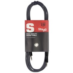 Stagg SAC6MPS, kabel mini JACK/mini JACK, 6m