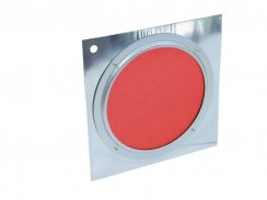 Dichrofiltr PAR-56 červený, stříbrný rámeček