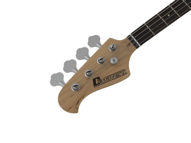 Dimavery JB-302, elektrická baskytara levoruká, sunburst