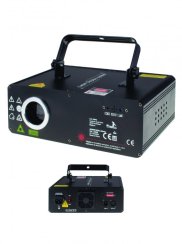 Effect laser 400mW RGB 5-in-1, DMX