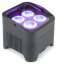 BeamZ Uplight PAR64 LED reflektor na baterie, 4x 10W RGBAW+UV