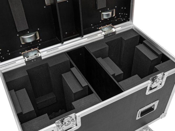 Roadinger Flightcase PRO 2x DMH-190, přepravní kufr