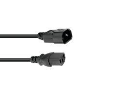 IEC prodlužovací kabel, 0,6m, 3x0,75mm