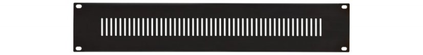Adastra zaslepovací panel do racku s ventilací, 19", 2U
