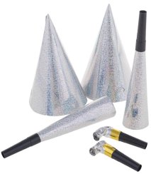 Párty set pro 2 osoby, stříbrný Párty set pro 2 osoby, stříbrný