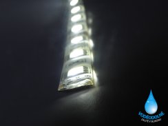 LED páska SMD5050, studená bílá, 12V, 1m, IP54, 60 LED/m