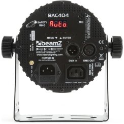 BeamZ LED FlatPAR reflektor 4x18W HCL, IR, DMX, černý - použito (SK151300)