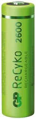 GP dobíjecí baterie AA, 2600mAh, 4ks