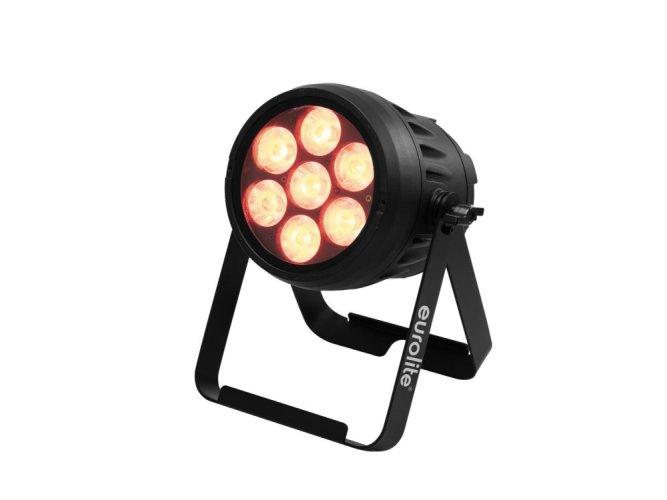 EUROLITE LED IP PAR 7x10W RGBL spot