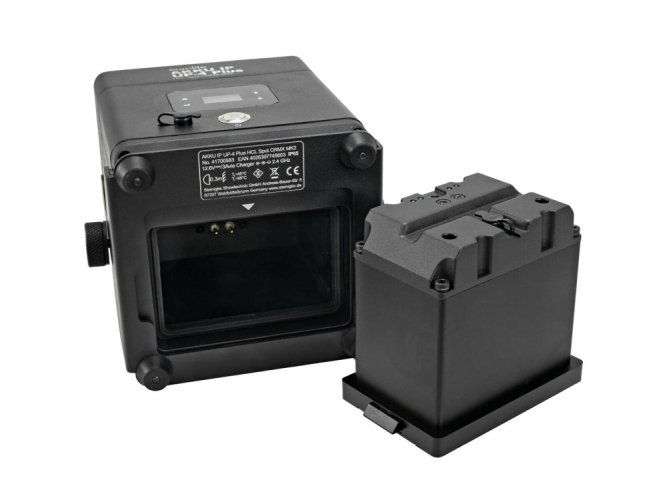 Eurolite AKKU IP UP-4 Plus HCL Spot CRMX MK2, bateriový LED reflektor s krytím IP65 a IR dálkovým ovládáním