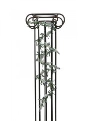 Kvetoucí girlanda, bílá, 180 cm