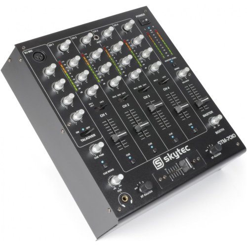 Skytec STM-7010, 4-kanálový mixpult - použito (SK172880)