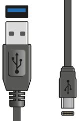 AV:link napájecí kabel USB Typ-C, 1,5m