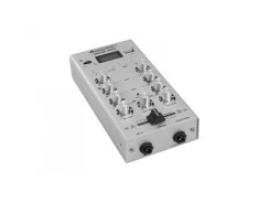 Omnitronic GNOME-202P, 2-kanálový, USB, MP3, Bluetooth, stříbrný