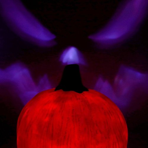 Halloween smějící se dýně, 44 cm 