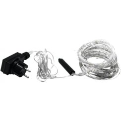 Eurolite 360 LED Cascade, světelný řetěz, teplá červená, 3 m
