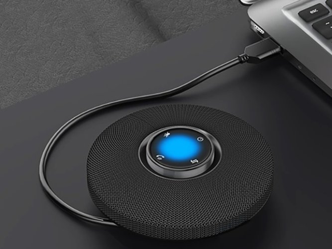 Omnitronic Ciao 360, bateriový konferenční systém BT/USB