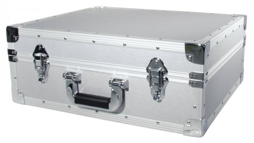 Gramo Case S, přepravní gramofonní kufr stříbrný