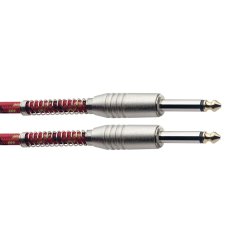 Stagg SGC6VT RD, kabel JACK/JACK, 6 m