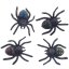 Halloween pavouci s přísavkou, 4 ks