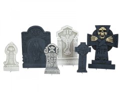 Halloween sada dekoračních náhrobků Halloween sada dekoračních náhrobků