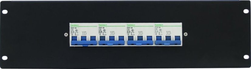 Eurolite PDM 3U-4x32A, FB, 3 póly, rozdělovačový modul