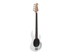 Dimavery MM-501, elektrická baskytara, bílá