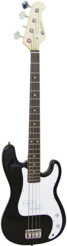 Dimavery PB-320, elektrická baskytara, bílá