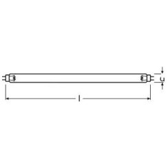 UVC sterilizační zářivka Philips UV-C G15T8/OF