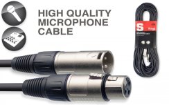 Stagg SMC20, kabel mikrofonní XLR/XLR, 20m Stagg SMC20, kabel mikrofonní XLR/XLR, 20m